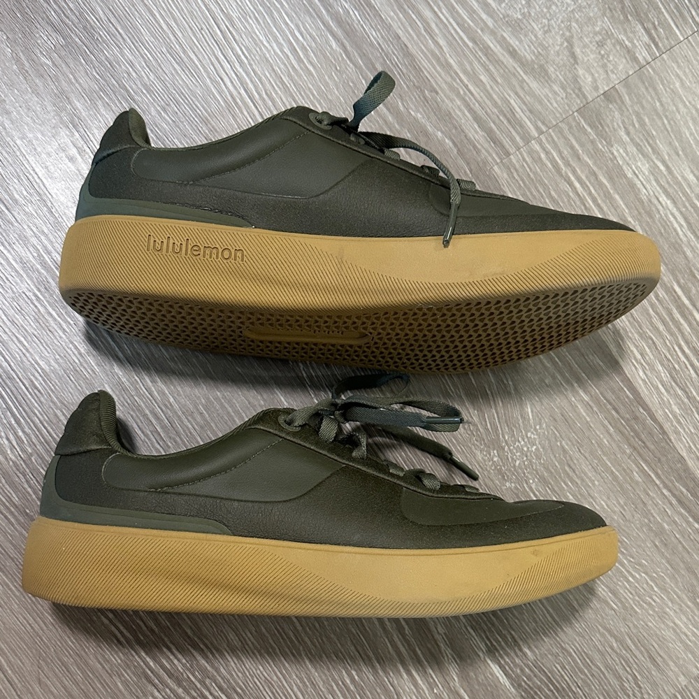 lululemon athletica Men's Dark Green Sneakers - Picture 2 of 5